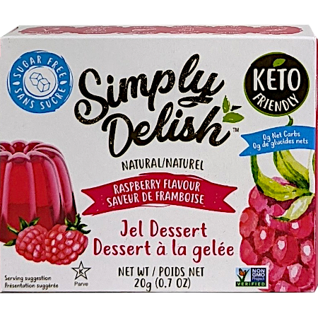 Natural Jel Dessert - Raspberry